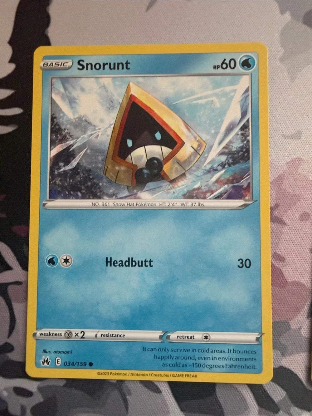 Snorunt & Glalie Evolution Collection Lot | 5 Pokémon Cards | ✨5/$25✨